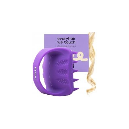 Twisty Masażer do skóry głowy z miękkiego silikonu pobudza mikrokrążenie